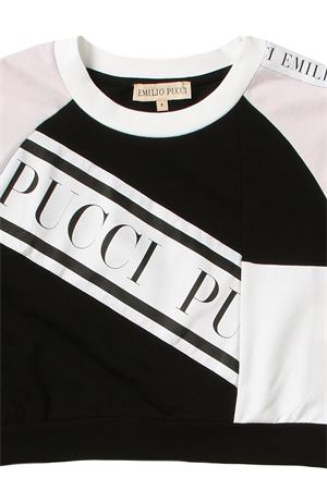 Felpa girocollo logata Emilio pucci | 9P4030Z0024930